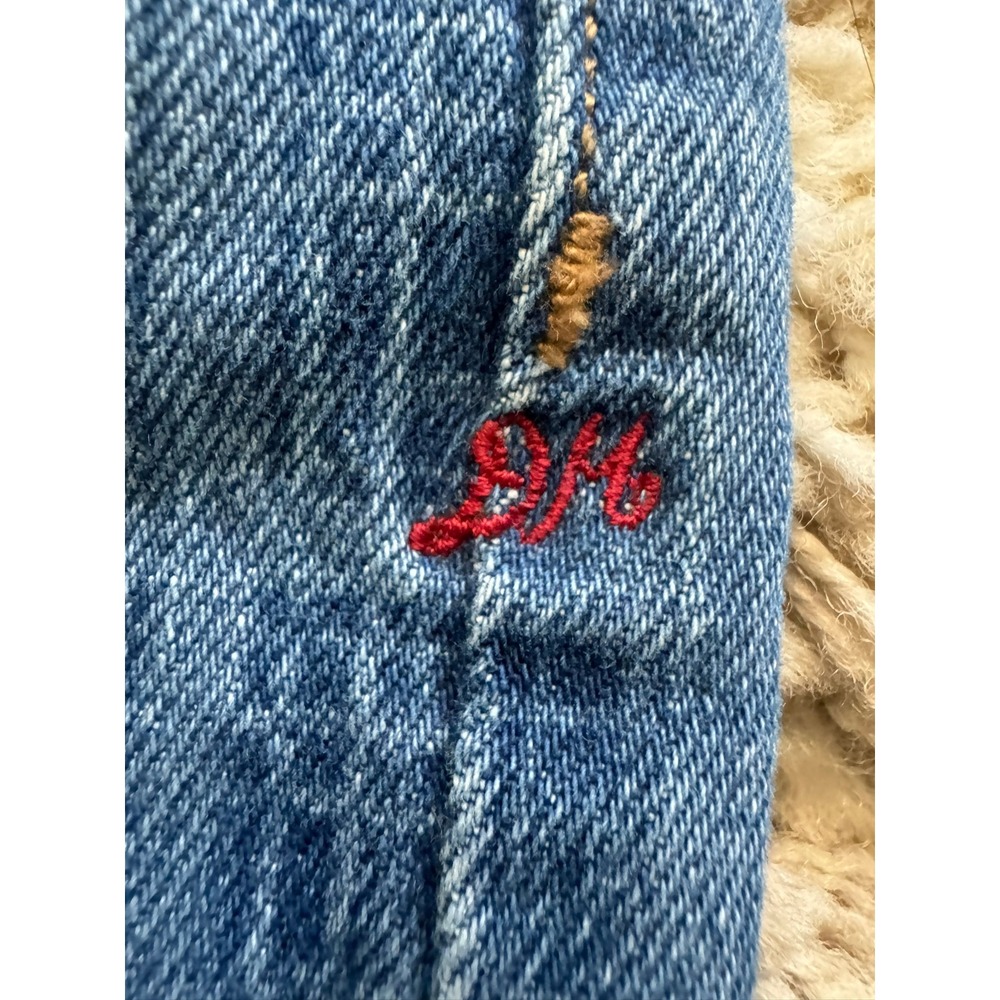 Damson Madder Tovie Laser Check Mid Rise Ankle Straight Leg Jeans. Size 8 - Picture 9 of 9